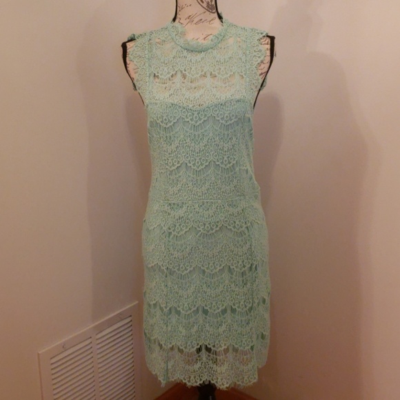 Free People Dresses & Skirts - NWT Free People Mint lace dress